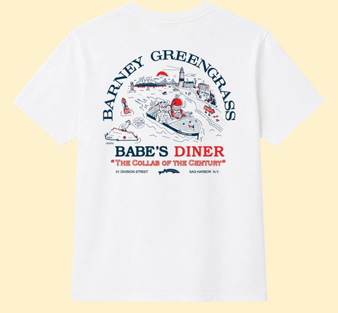 Limited Edition Barney Greengrass X Babe's Pop Up Tee