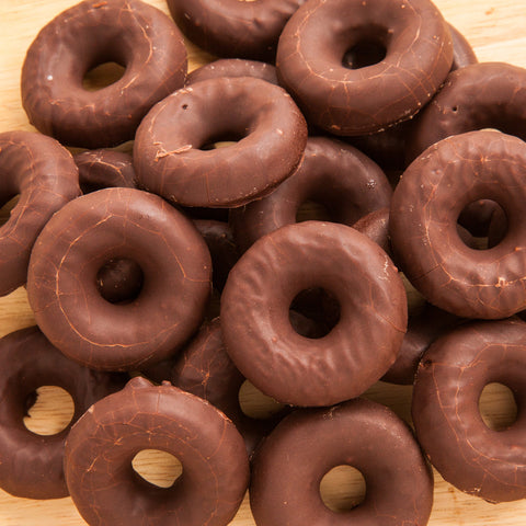 Chocolate Covered Jelly Rings (16 Pieces)