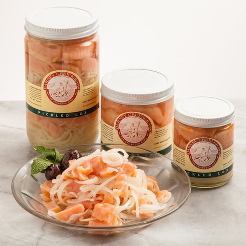 Pickled Lox in Wine