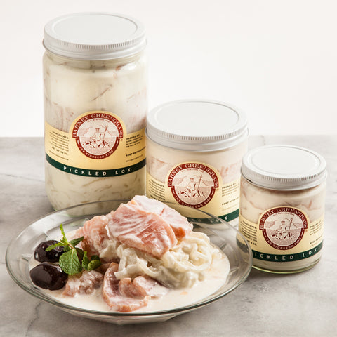Pickled Lox in Cream Sauce